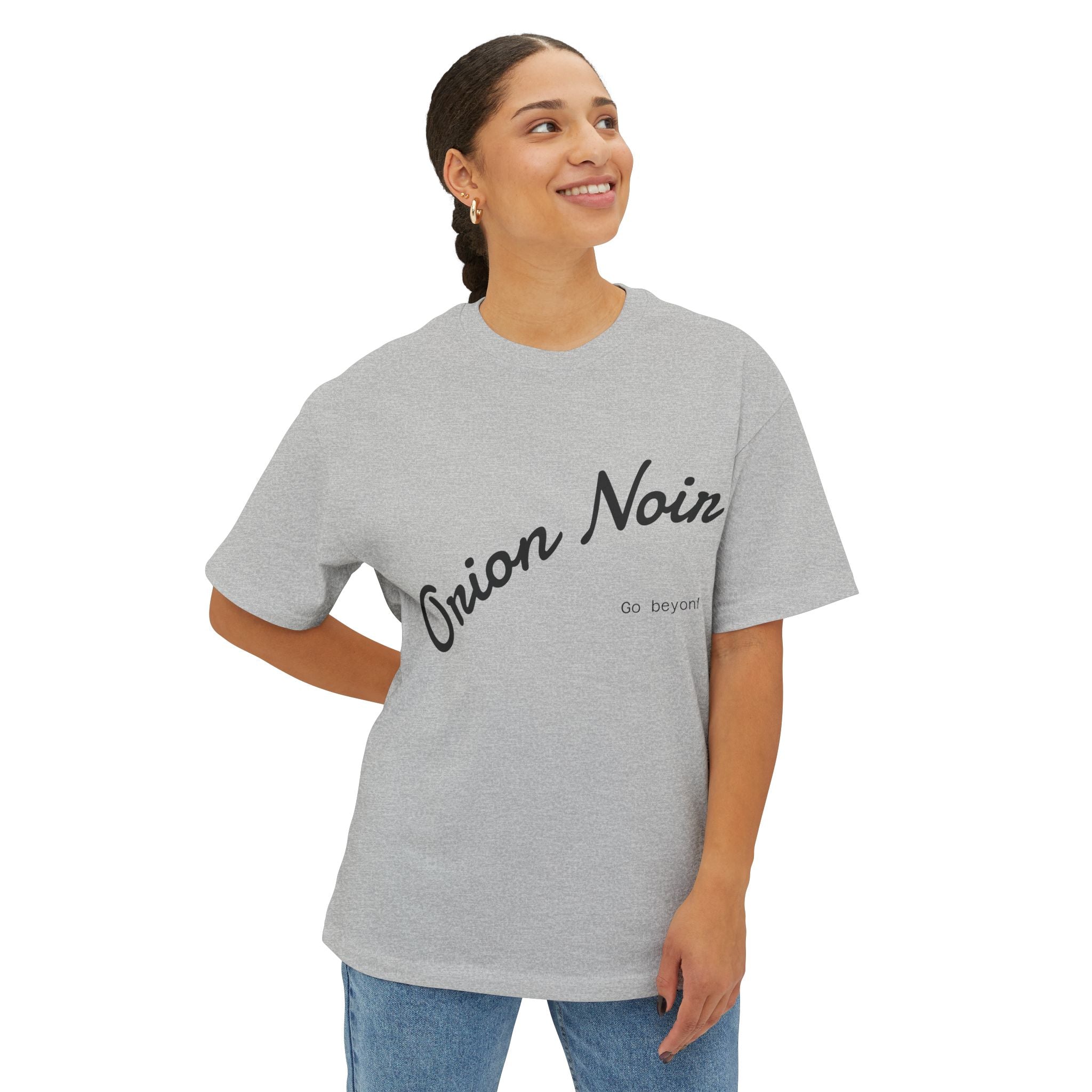 Orion Noir Graphic Tee — Boxy T-Shirt
