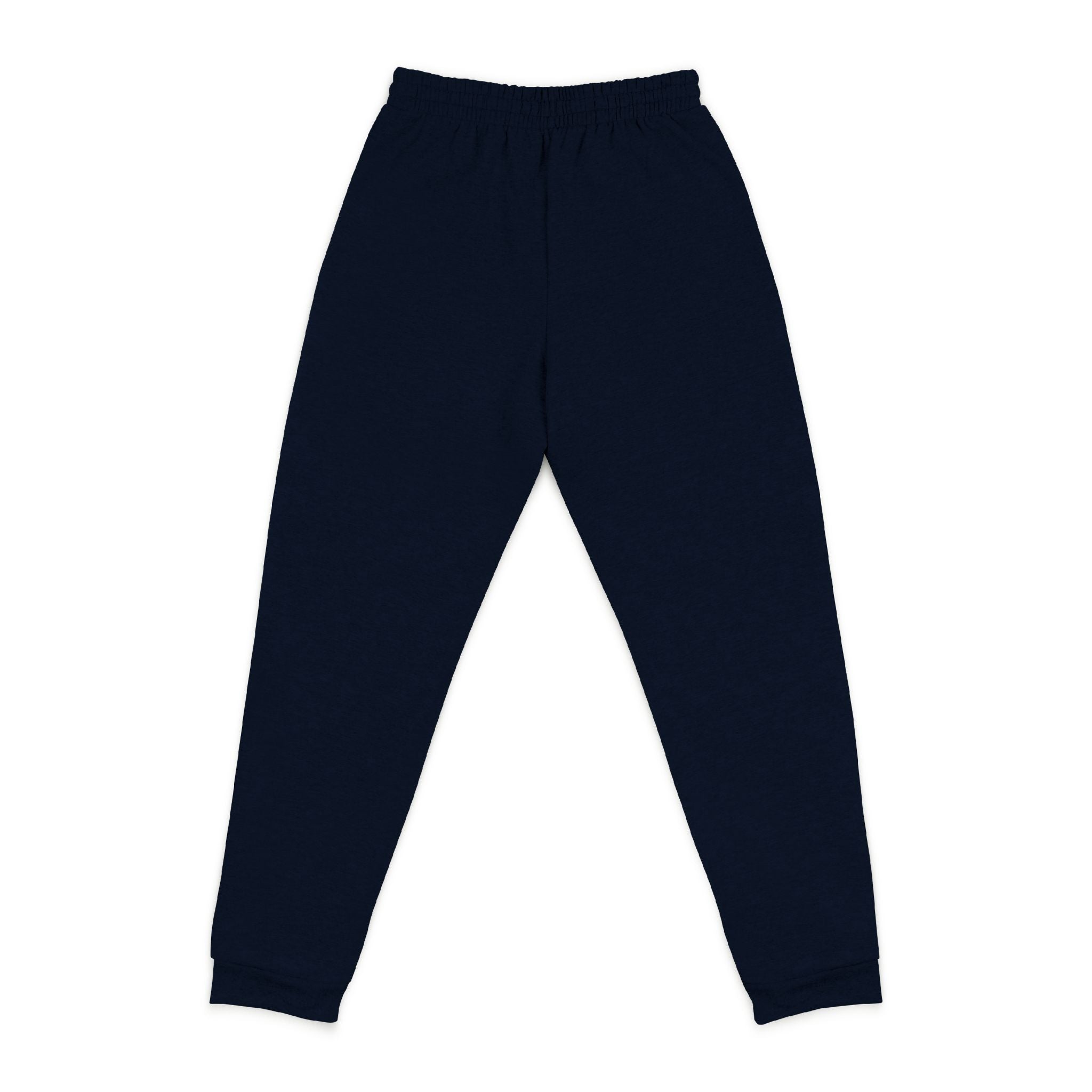 Embroidered Script Joggers — Cozy Charcoal Sweatpants