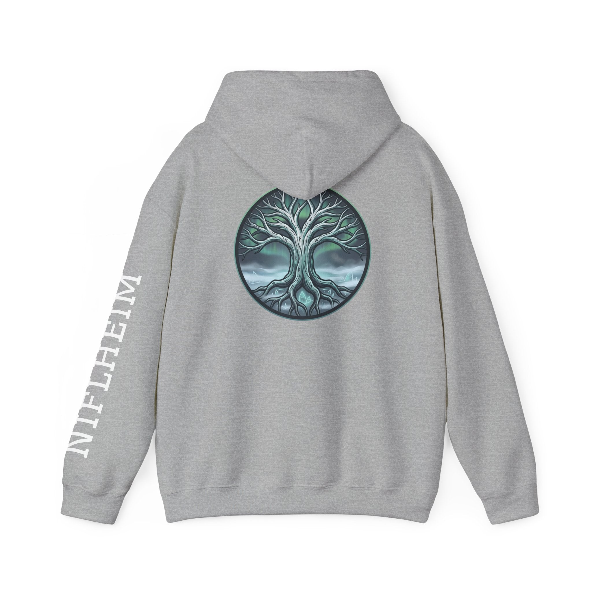 Niflheim Hoodie — Norse Mythology Graphic Pullover