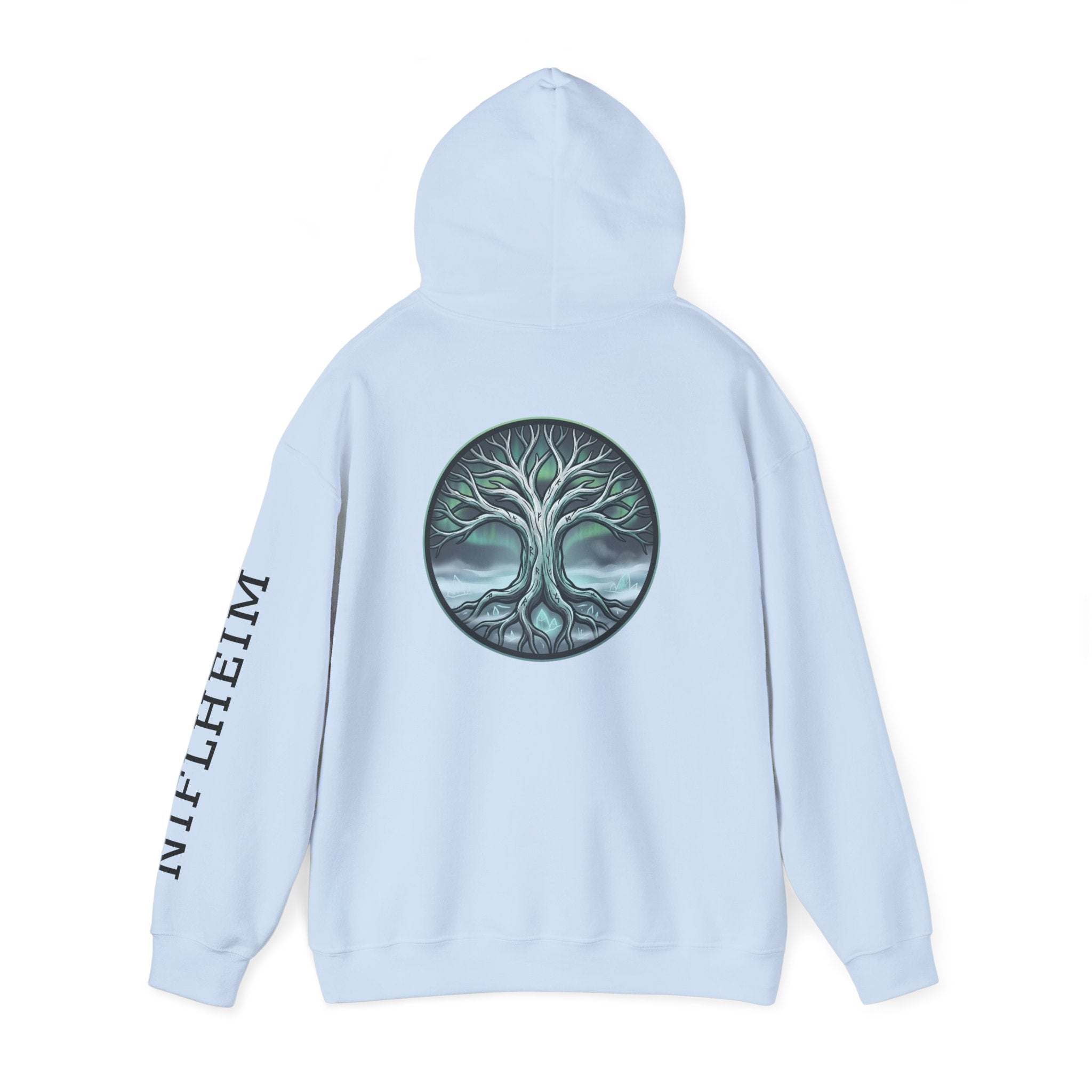 Niflheim Hoodie — Norse Mythology Graphic Pullover