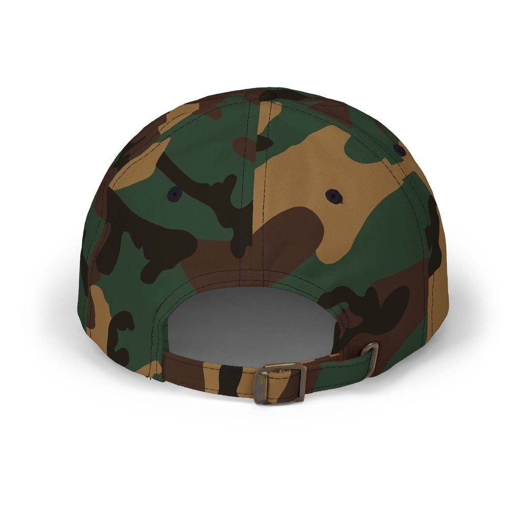 Embroidered Minimalist Crest Dad Cap