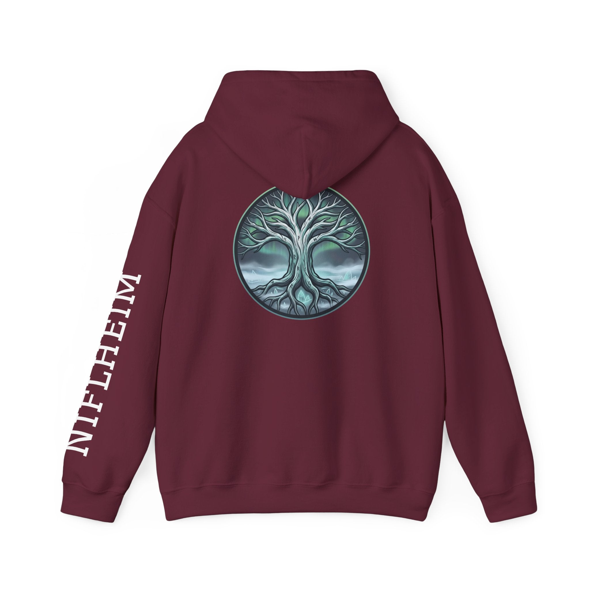 Niflheim Hoodie — Norse Mythology Graphic Pullover