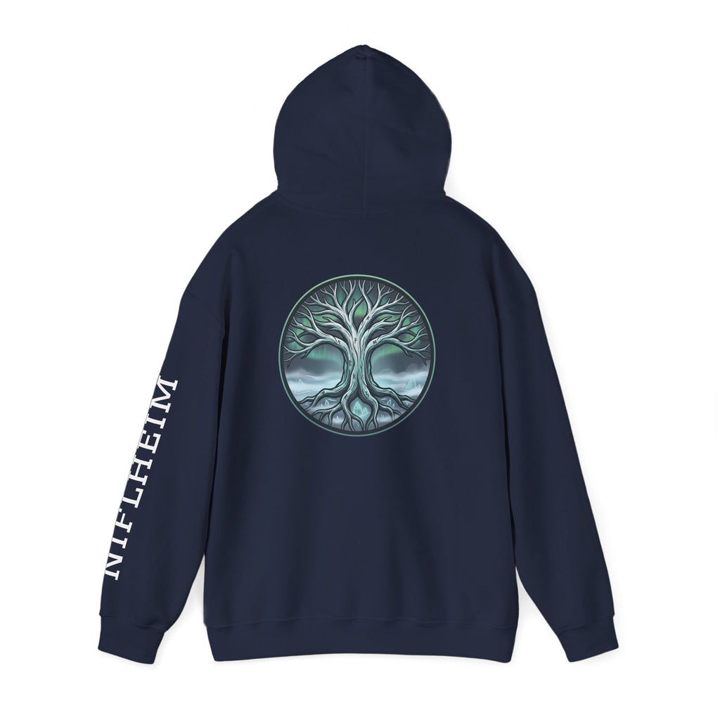 Niflheim Hoodie — Norse Mythology Graphic Pullover