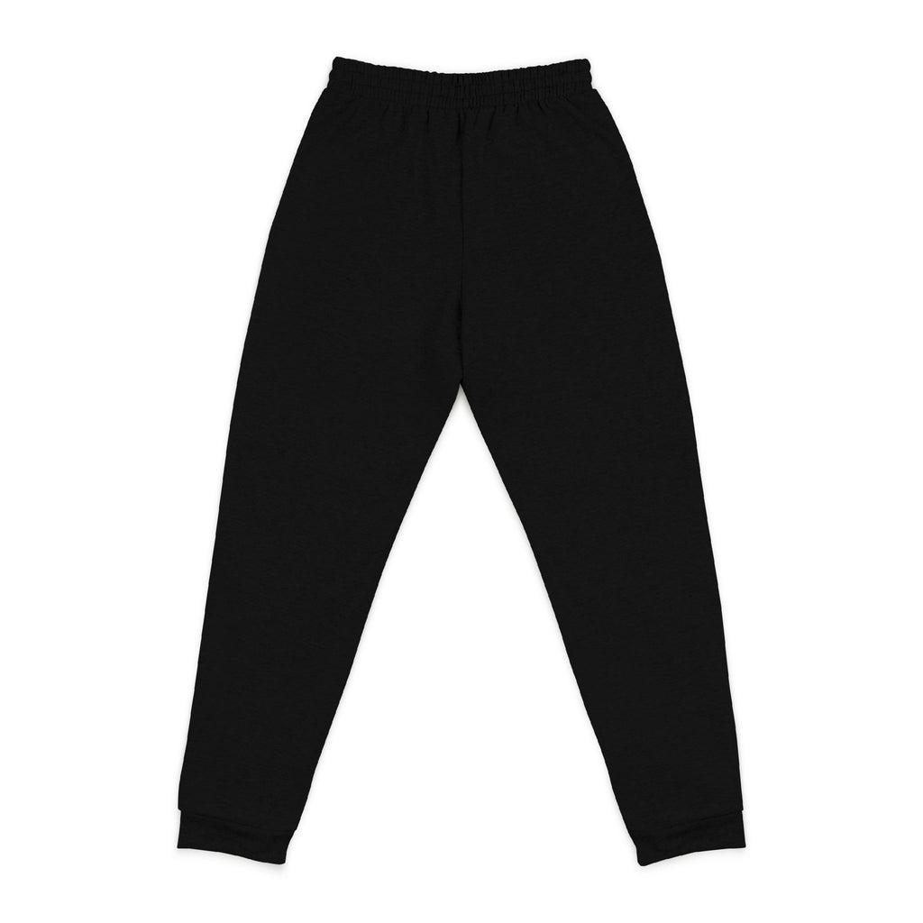 Embroidered Script Joggers — Cozy Charcoal Sweatpants