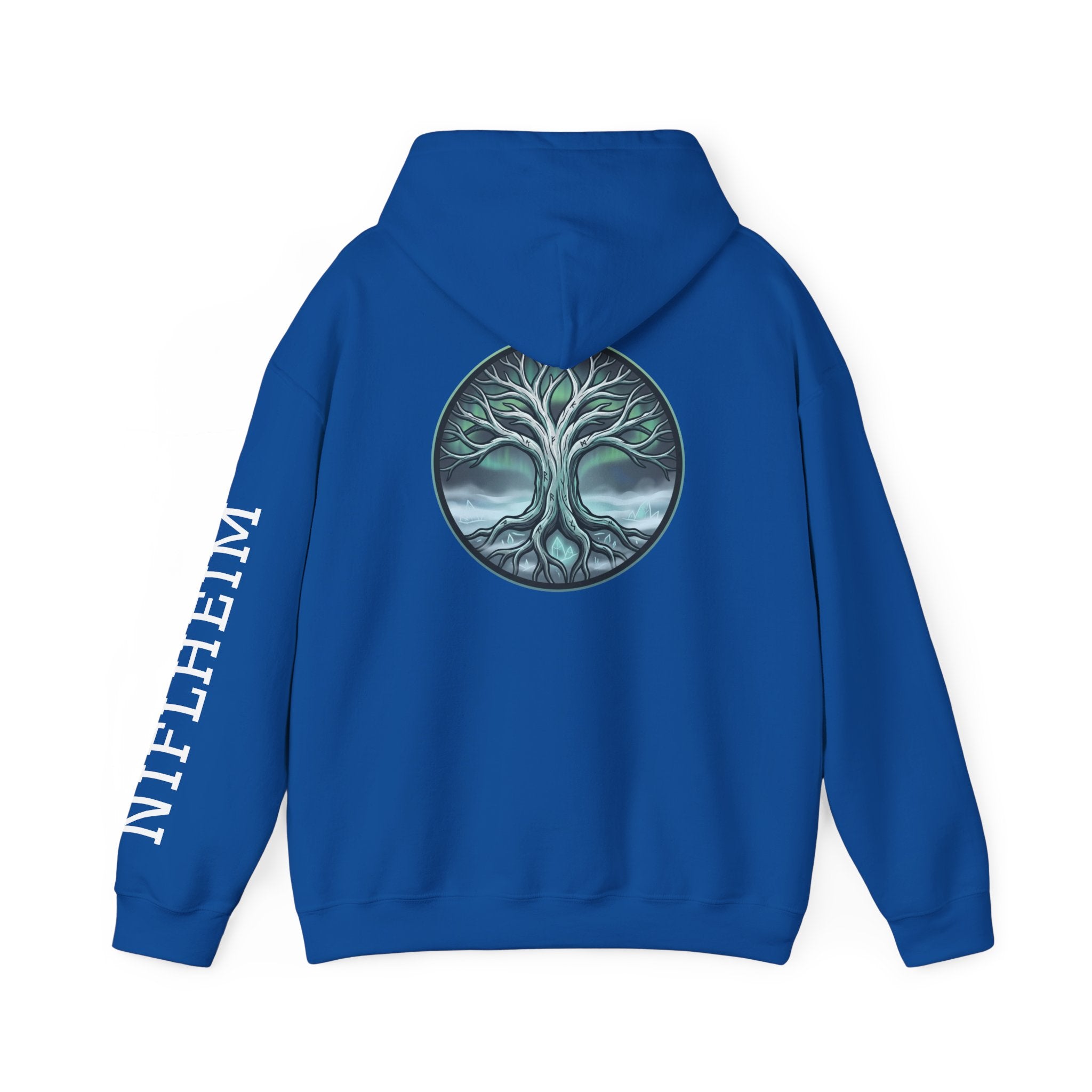 Niflheim Hoodie — Norse Mythology Graphic Pullover