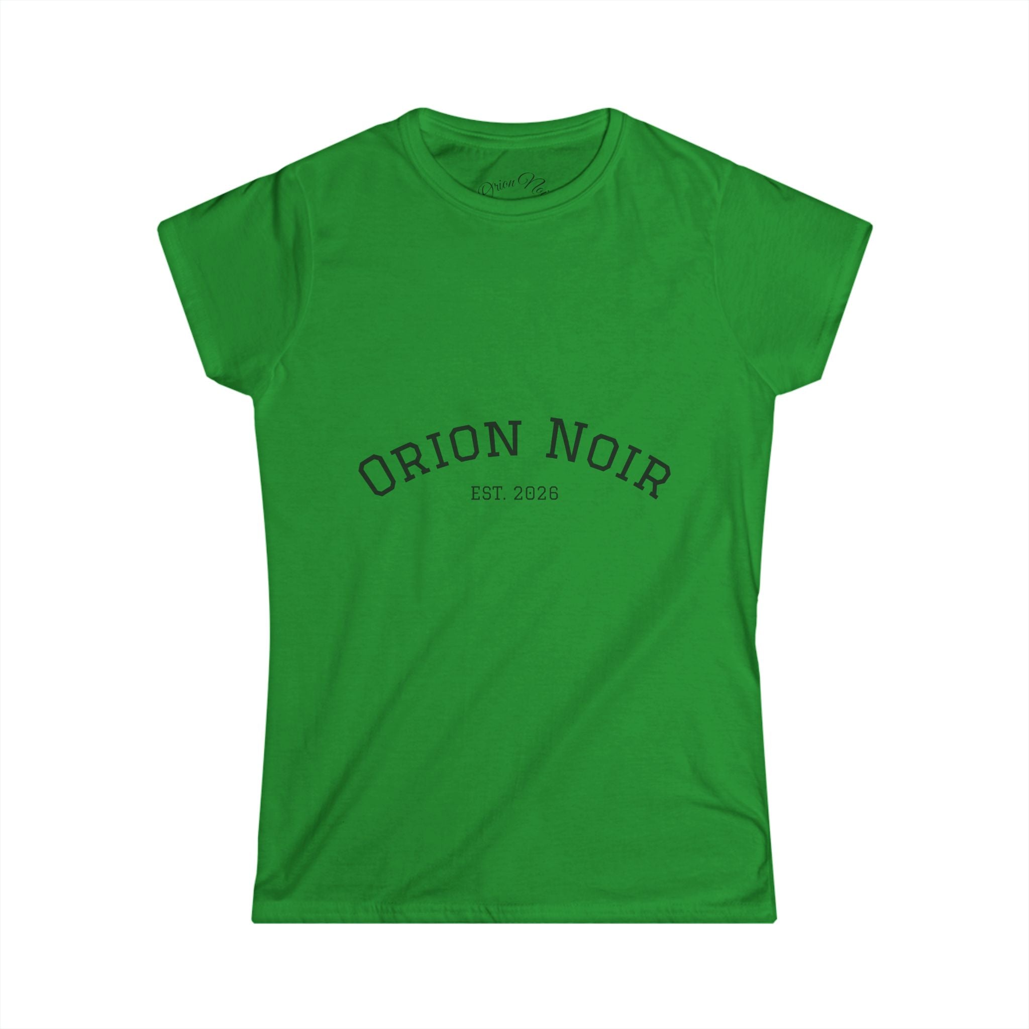 Orion Noir Tee — Vintage Collegiate Graphic Women's T-Shirt