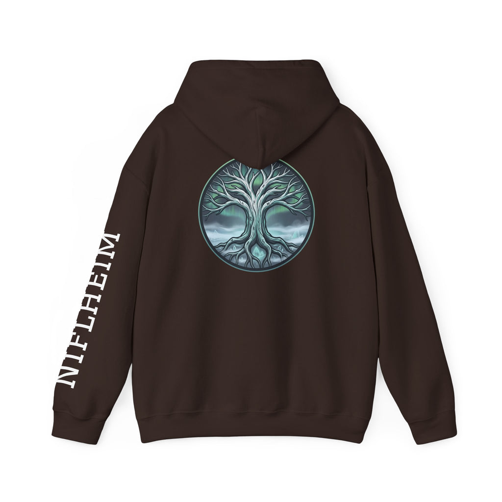 Niflheim Hoodie — Norse Mythology Graphic Pullover