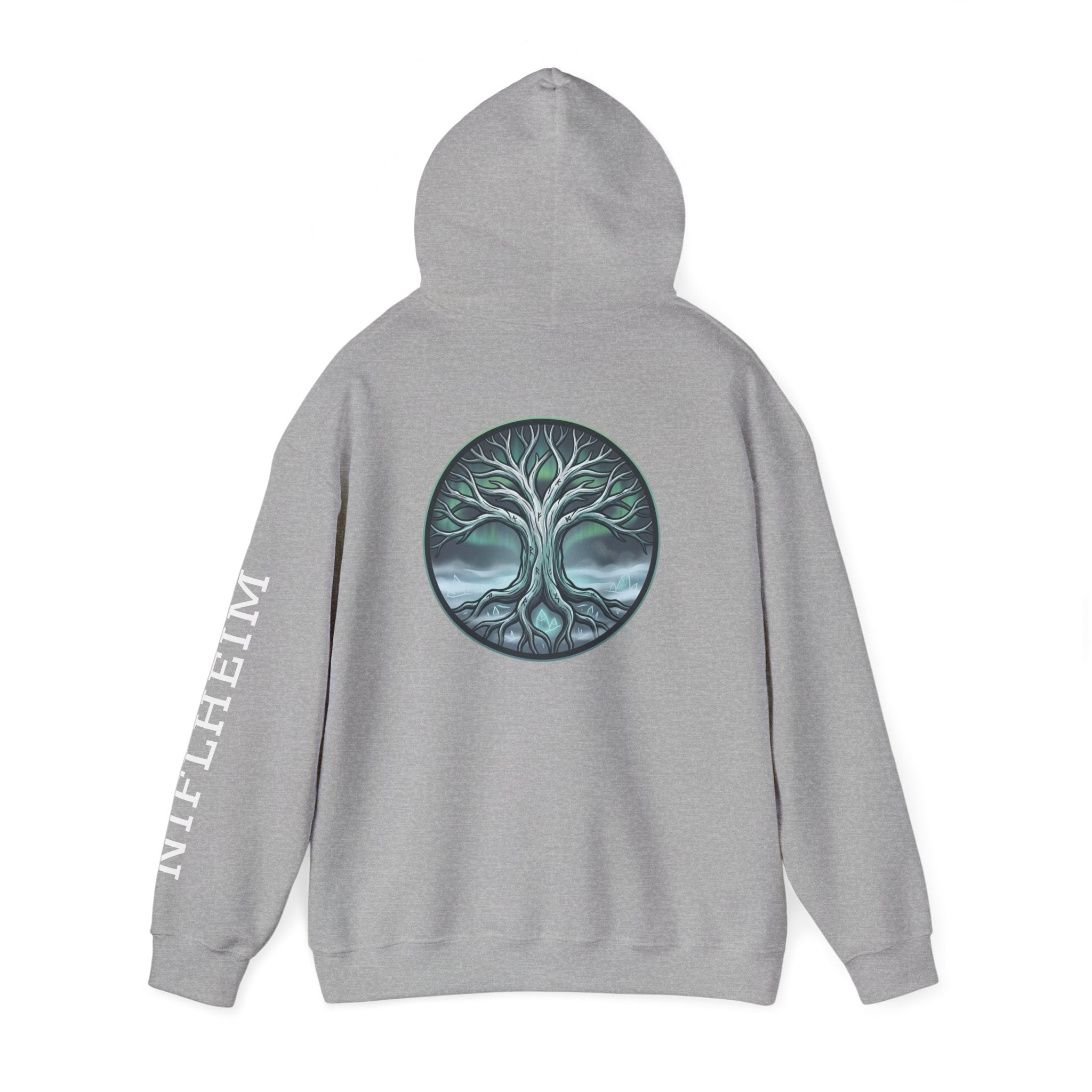 Niflheim Hoodie — Norse Mythology Graphic Pullover