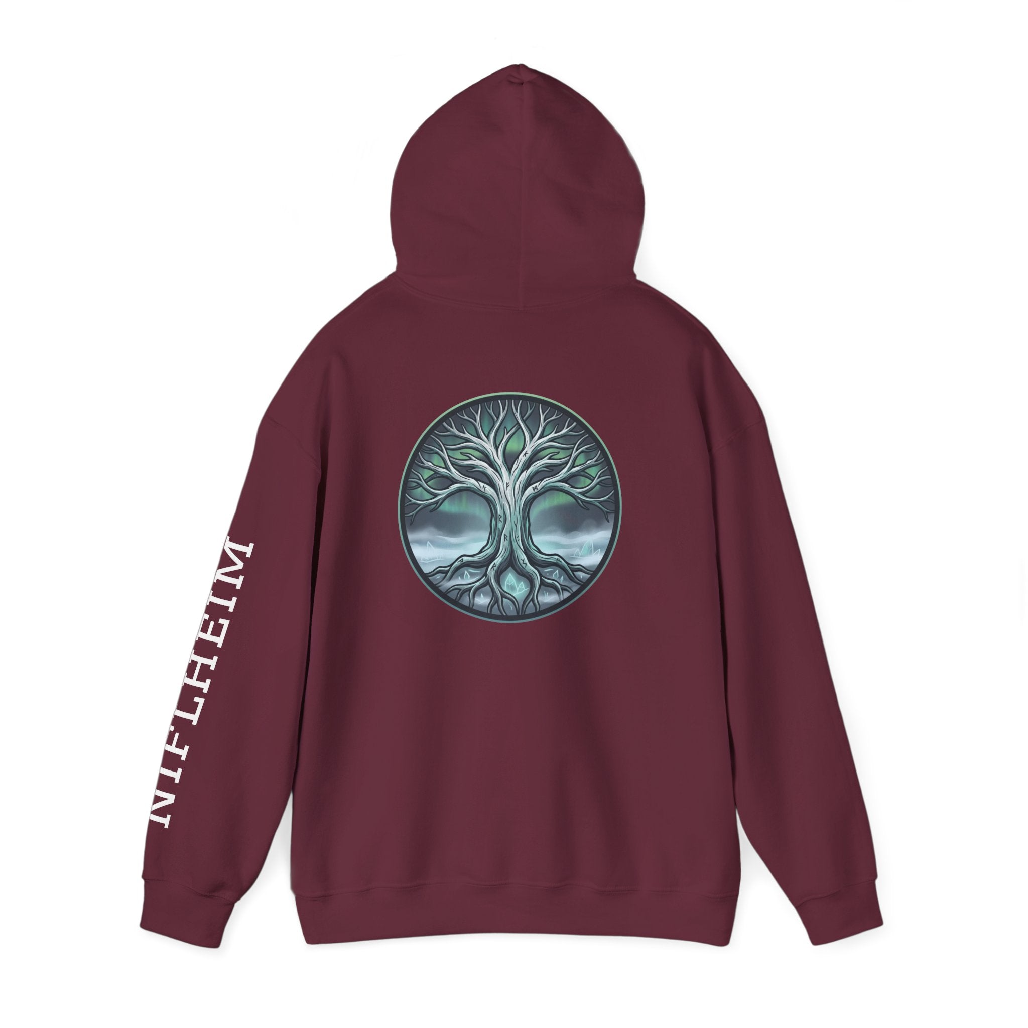 Niflheim Hoodie — Norse Mythology Graphic Pullover