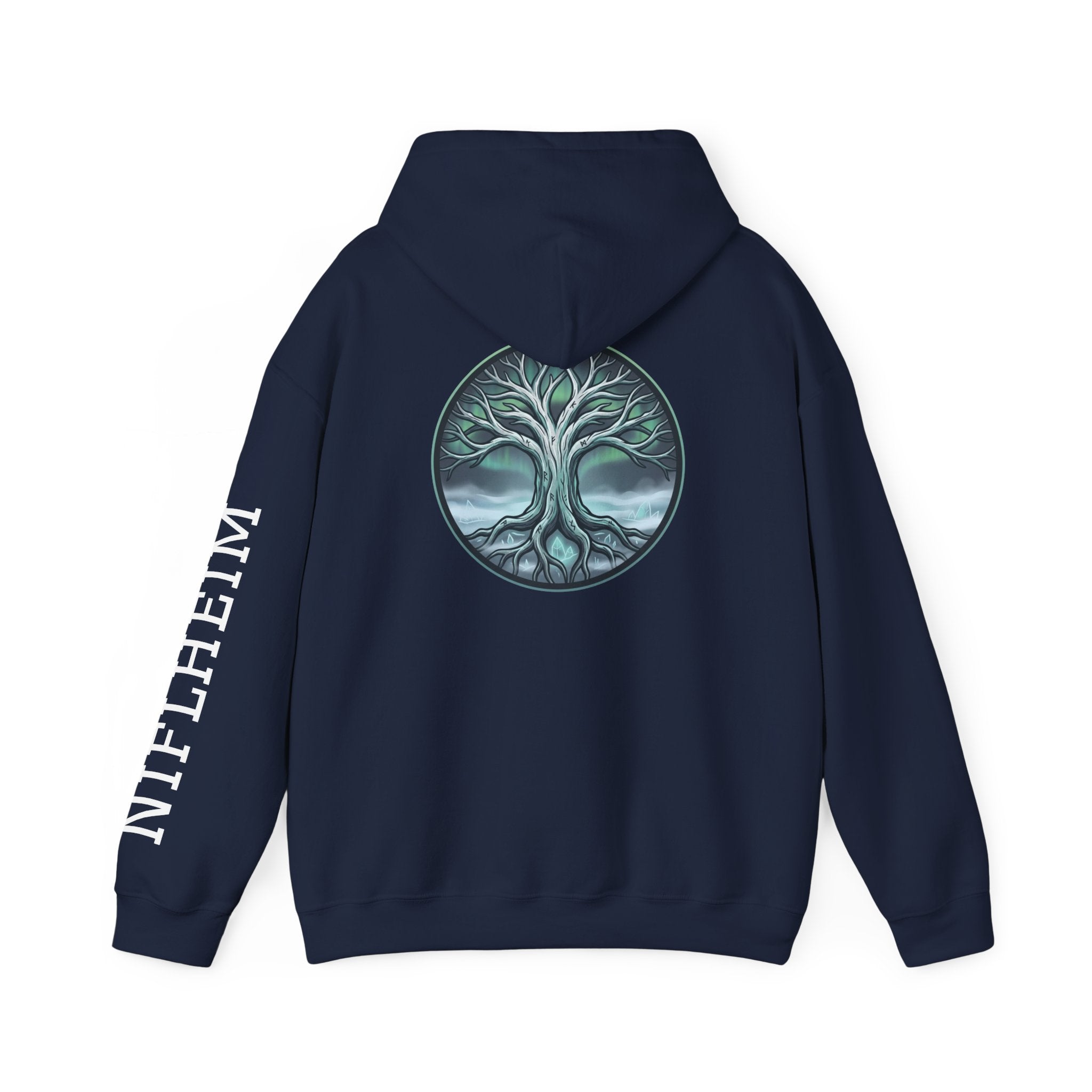 Niflheim Hoodie — Norse Mythology Graphic Pullover