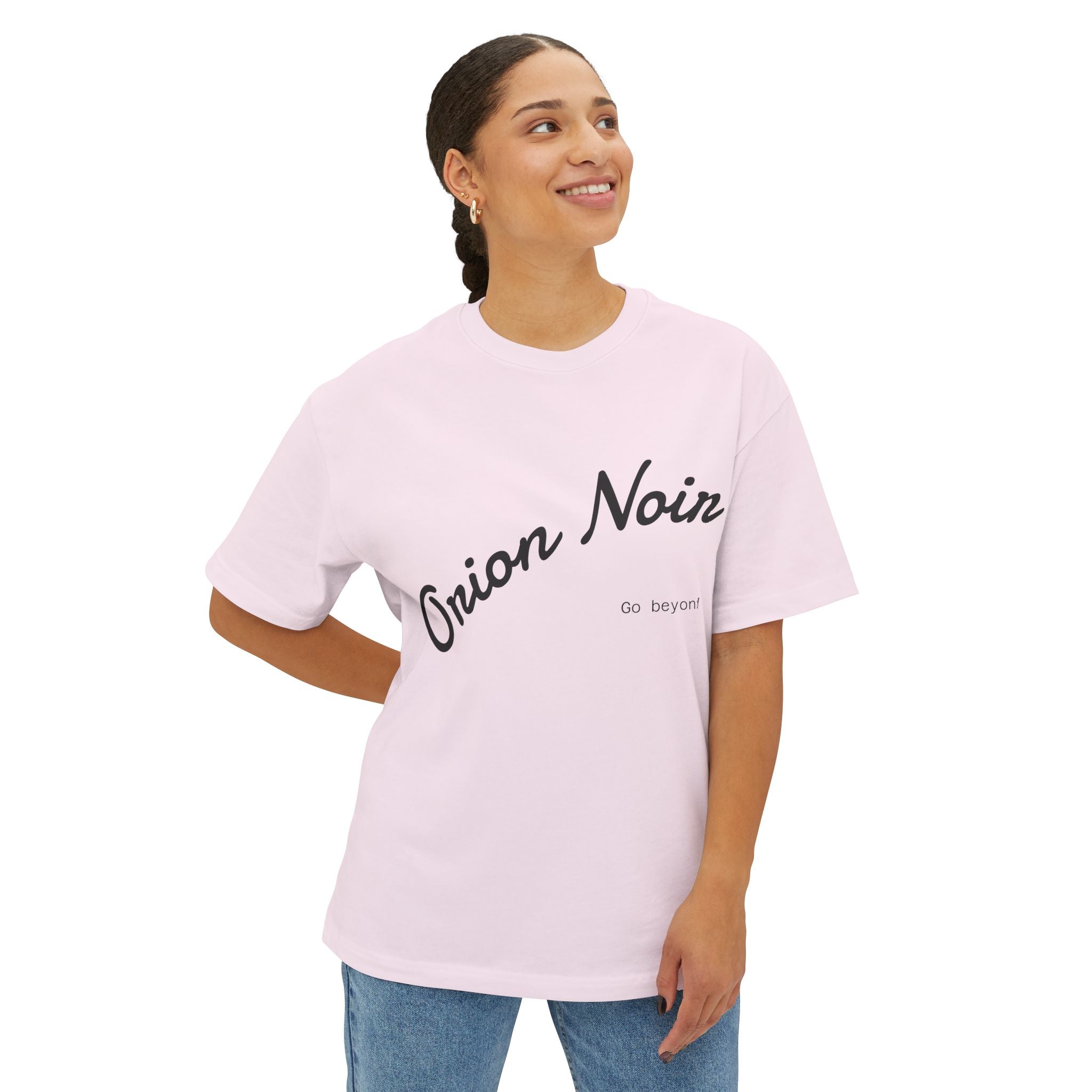 Orion Noir Graphic Tee — Boxy T-Shirt