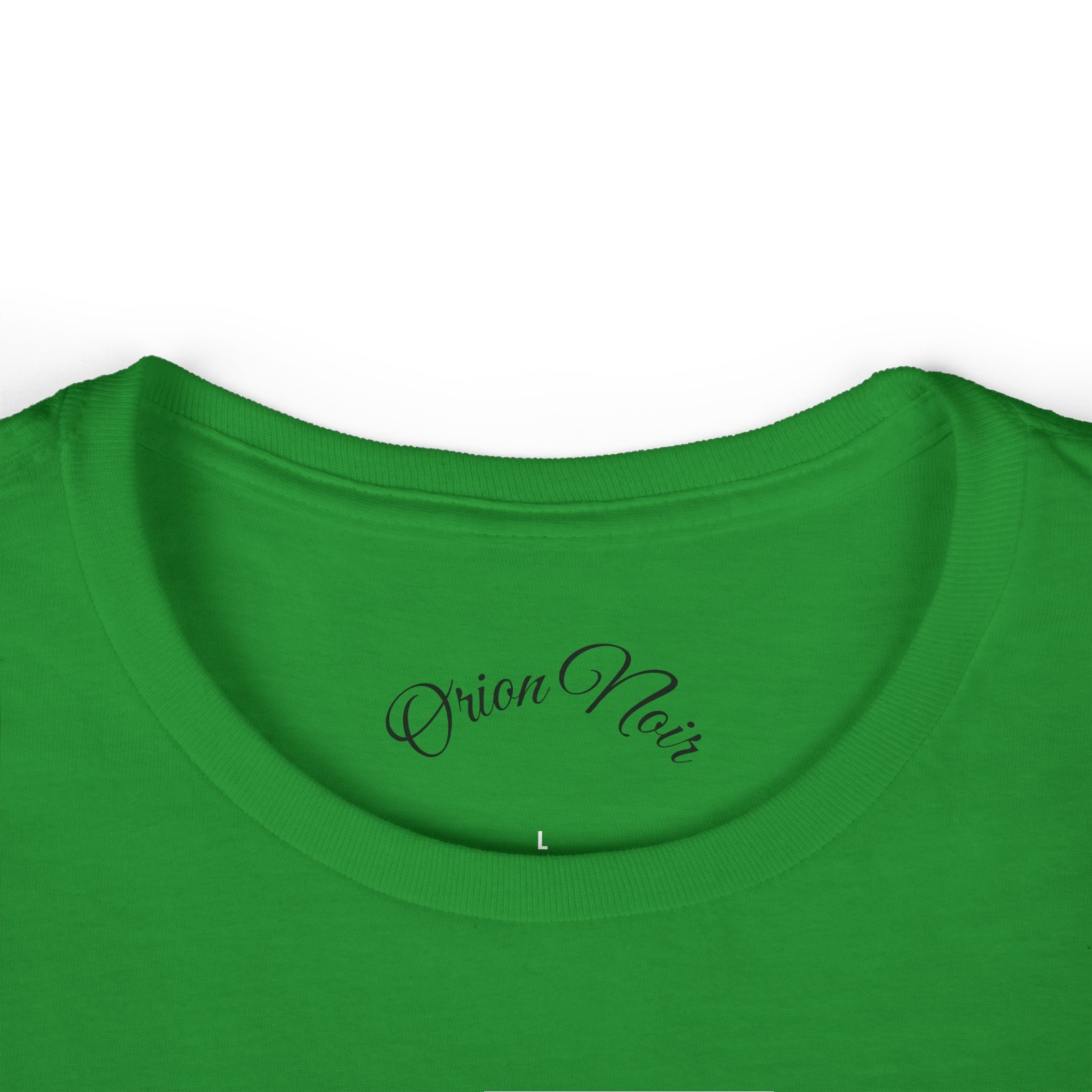 Orion Noir Tee — Vintage Collegiate Graphic Women's T-Shirt