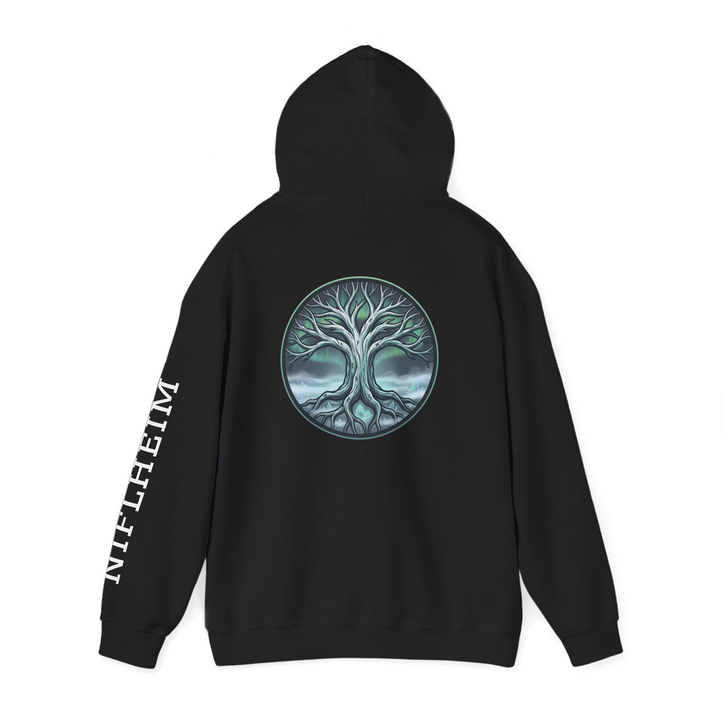 Niflheim Hoodie — Norse Mythology Graphic Pullover