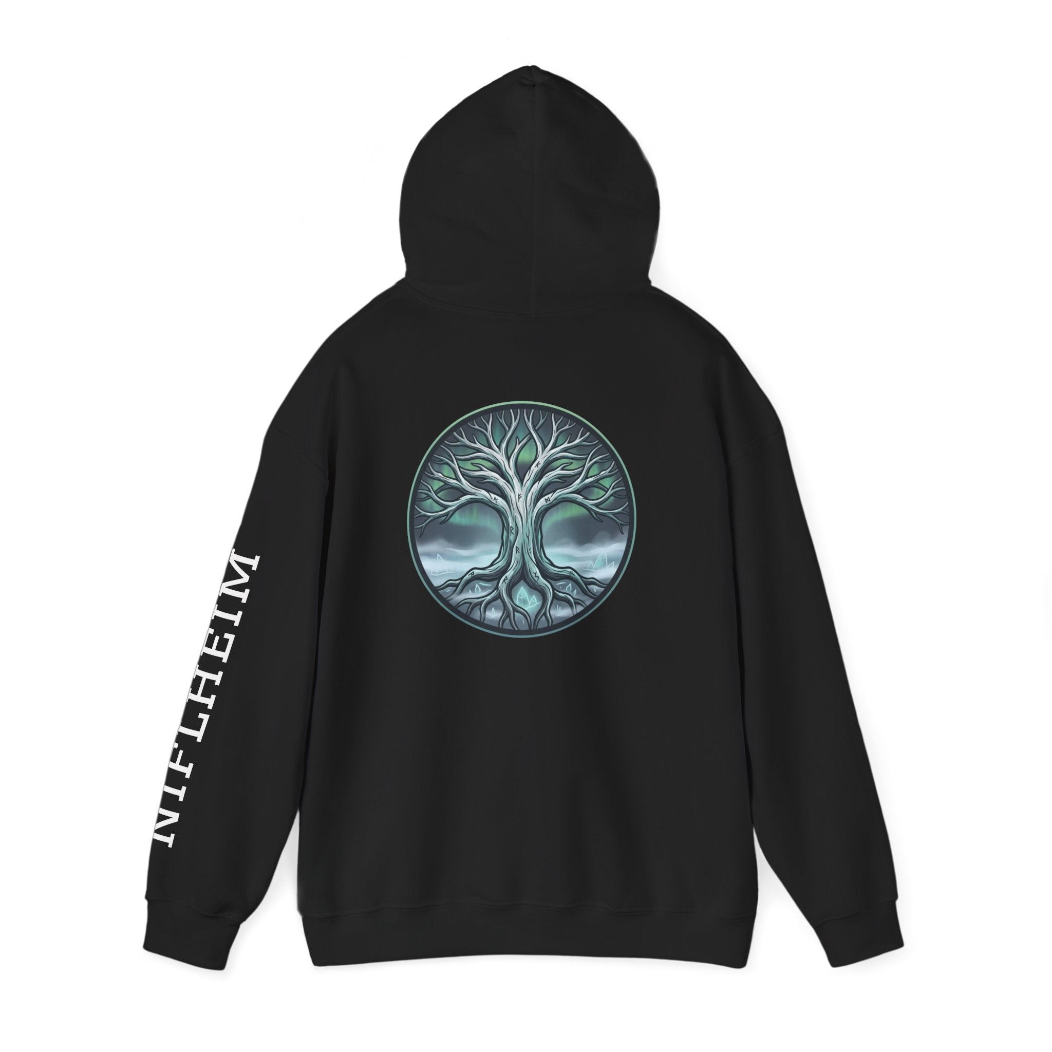 Niflheim Hoodie — Norse Mythology Graphic Pullover