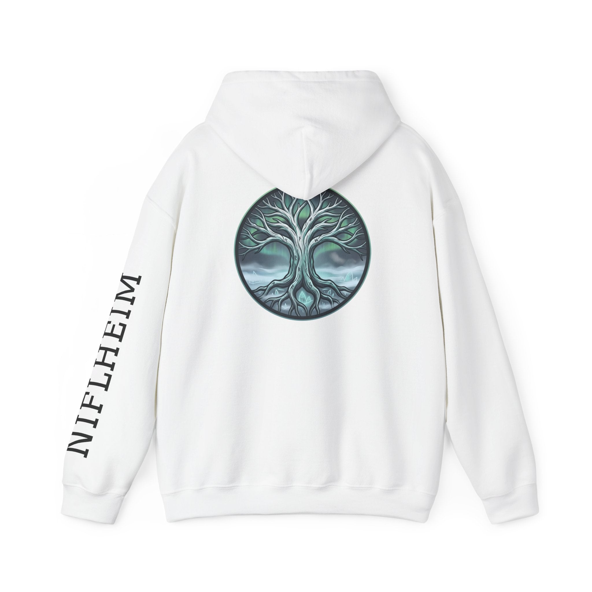 Niflheim Hoodie — Norse Mythology Graphic Pullover