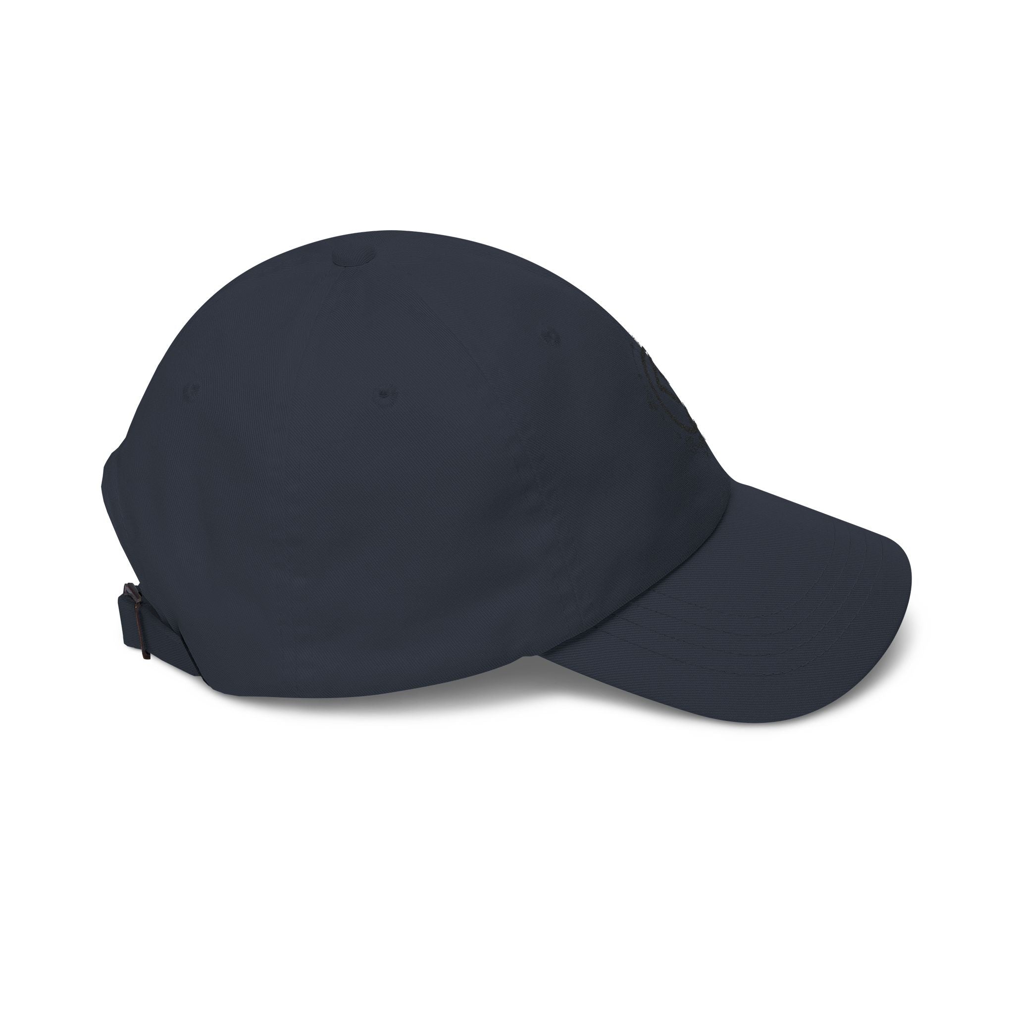 Embroidered Minimalist Crest Dad Cap