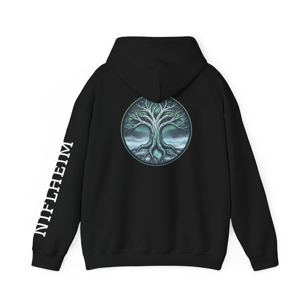 Niflheim Hoodie — Norse Mythology Graphic Pullover
