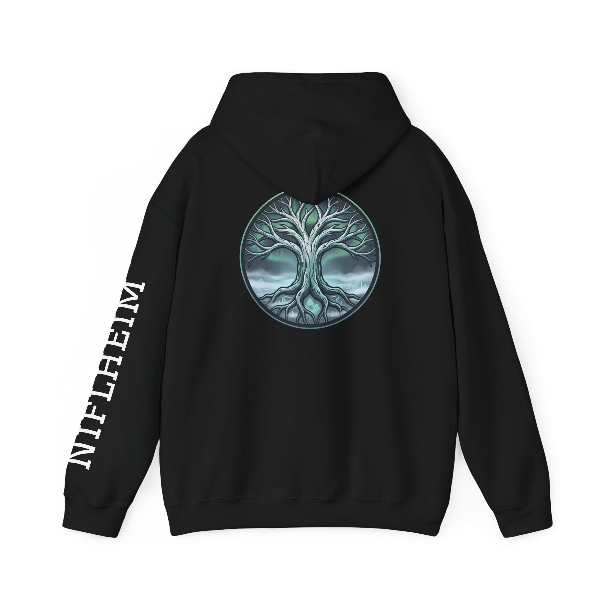 Niflheim Hoodie — Norse Mythology Graphic Pullover