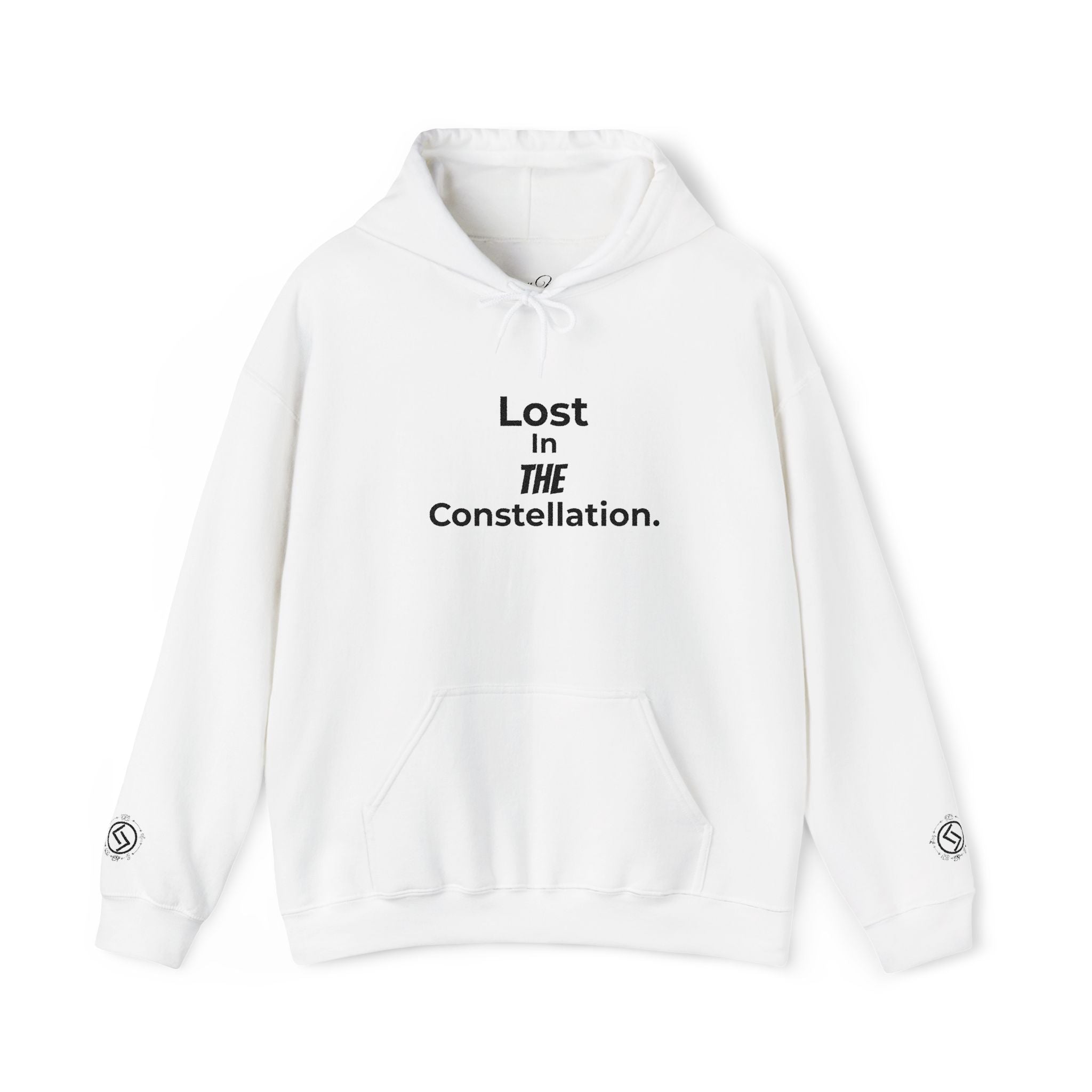 Constellation Hoodie — "Lost in the Constellation." Graphic Pullover