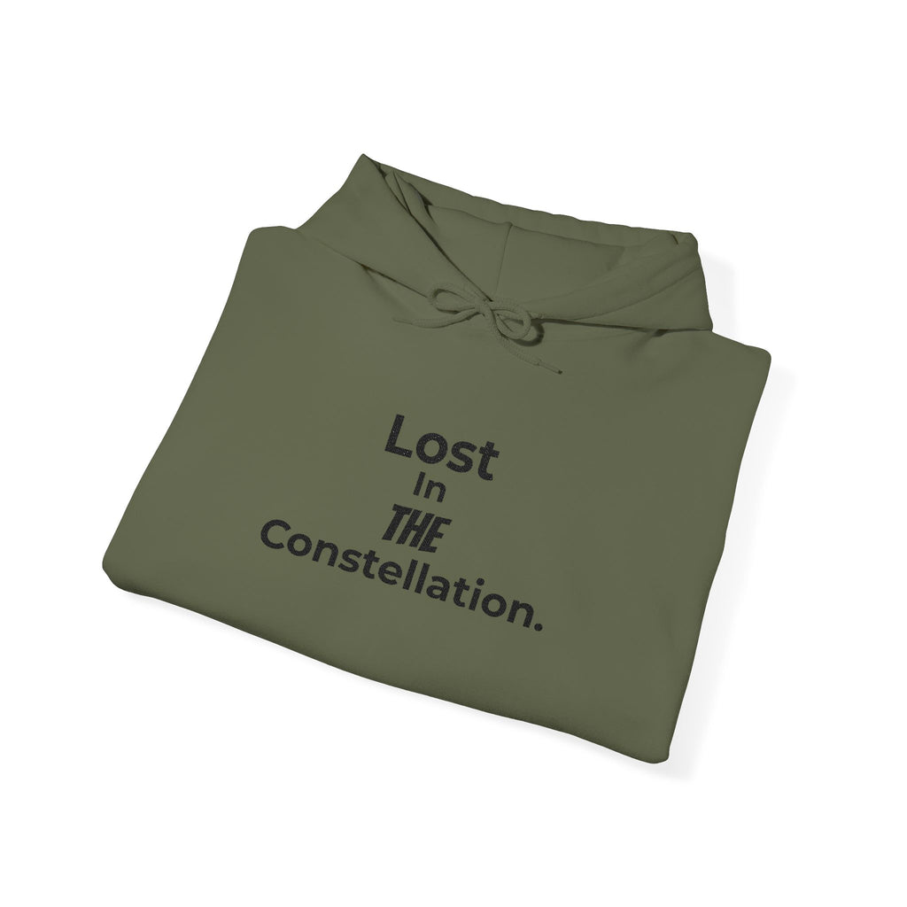 Constellation Hoodie — "Lost in the Constellation." Graphic Pullover