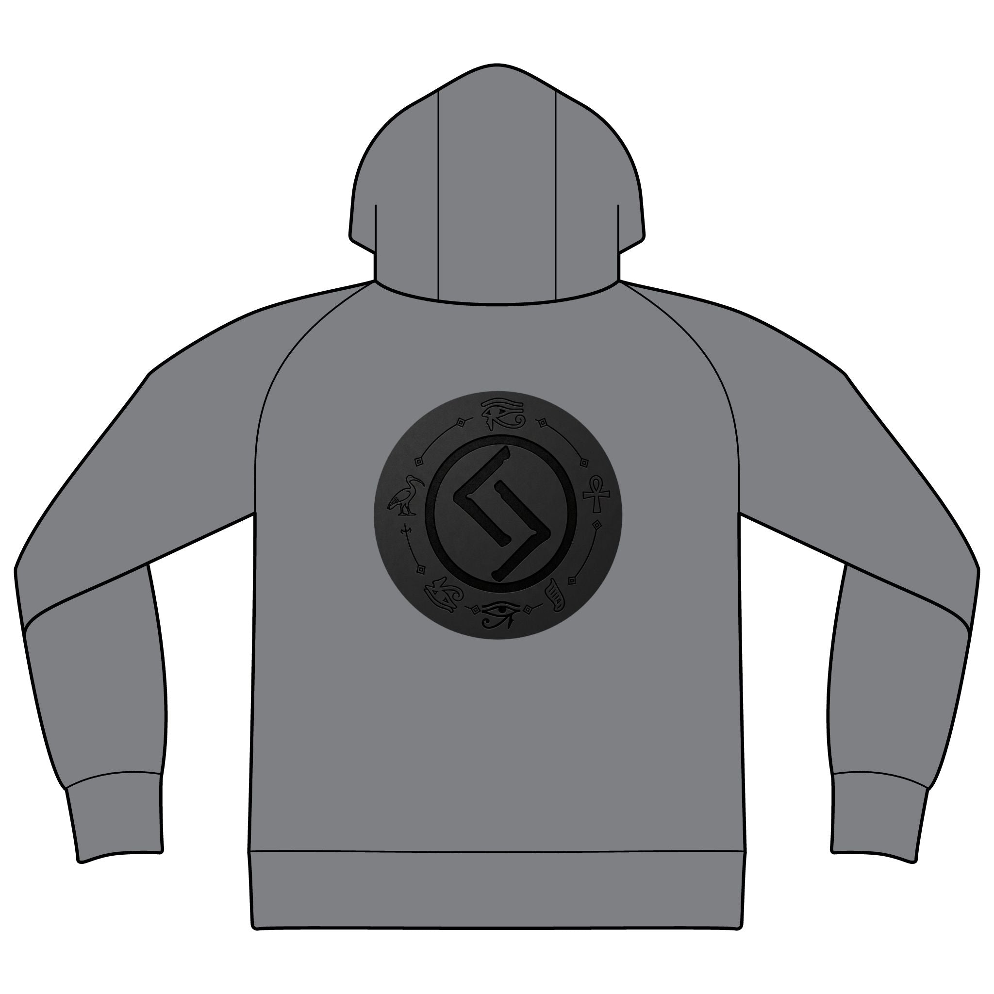 Unisex Raglan Hooded Sweatshirt
