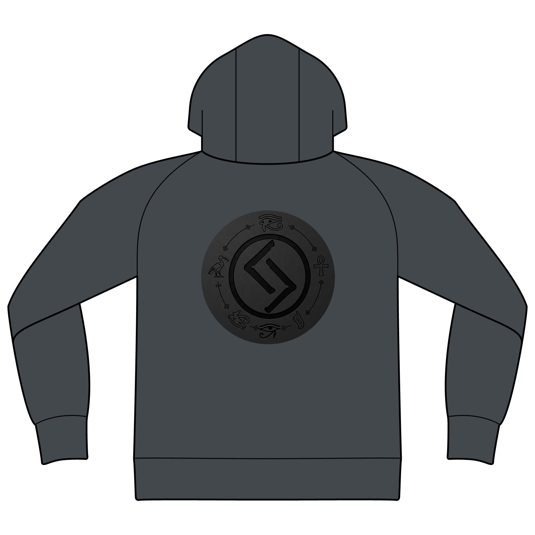 Unisex Raglan Hooded Sweatshirt