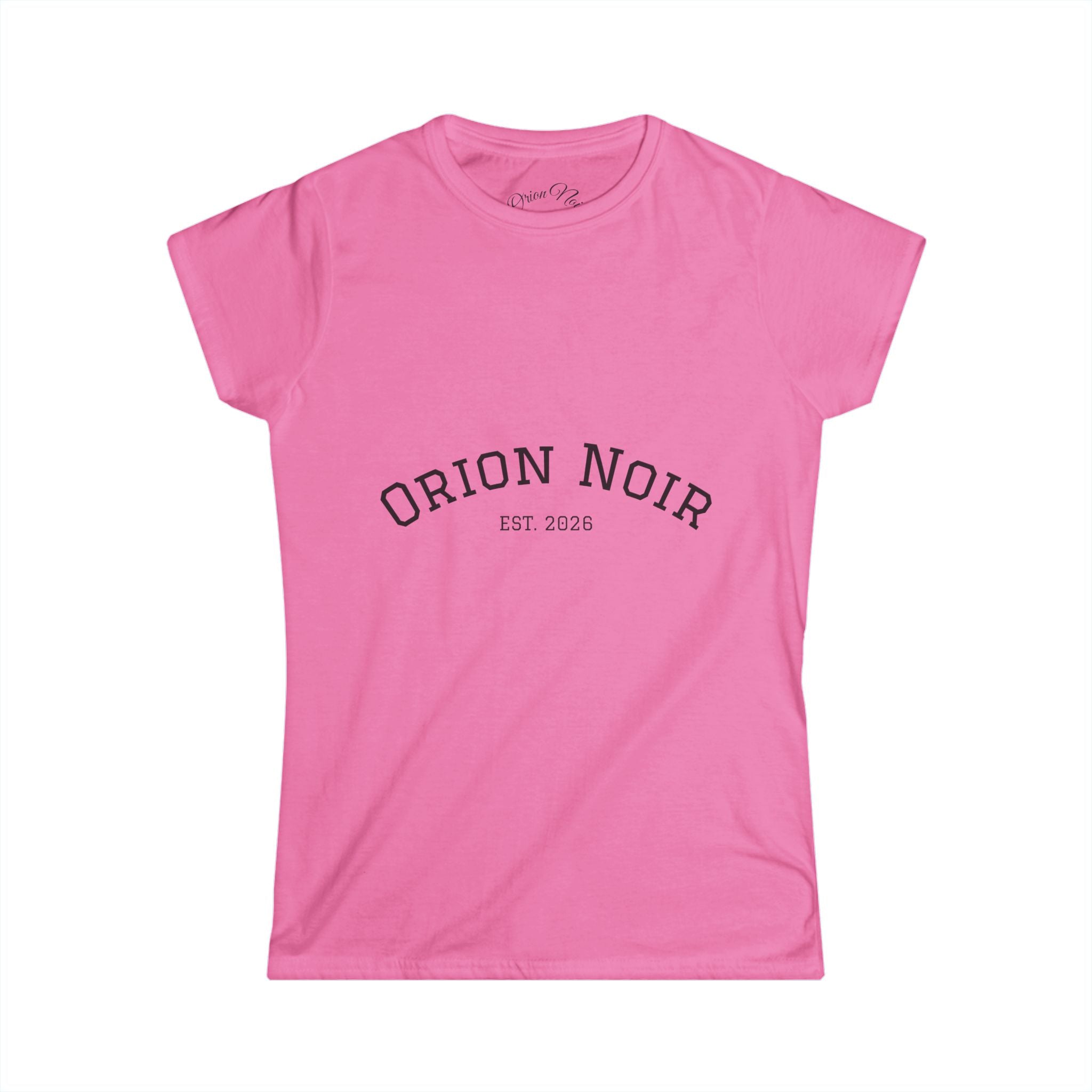 Orion Noir Tee — Vintage Collegiate Graphic Women's T-Shirt
