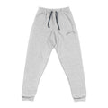 Embroidered Script Joggers — Cozy Charcoal Sweatpants